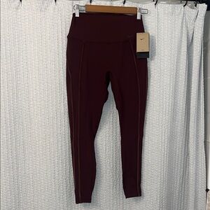 Nike Burgundy Leggings